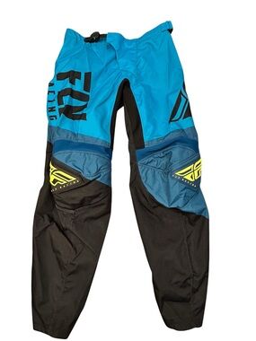 FLY Racing F16 Men’s Motocross Biking Racing Pants Men’s 32x30 Padded Moto